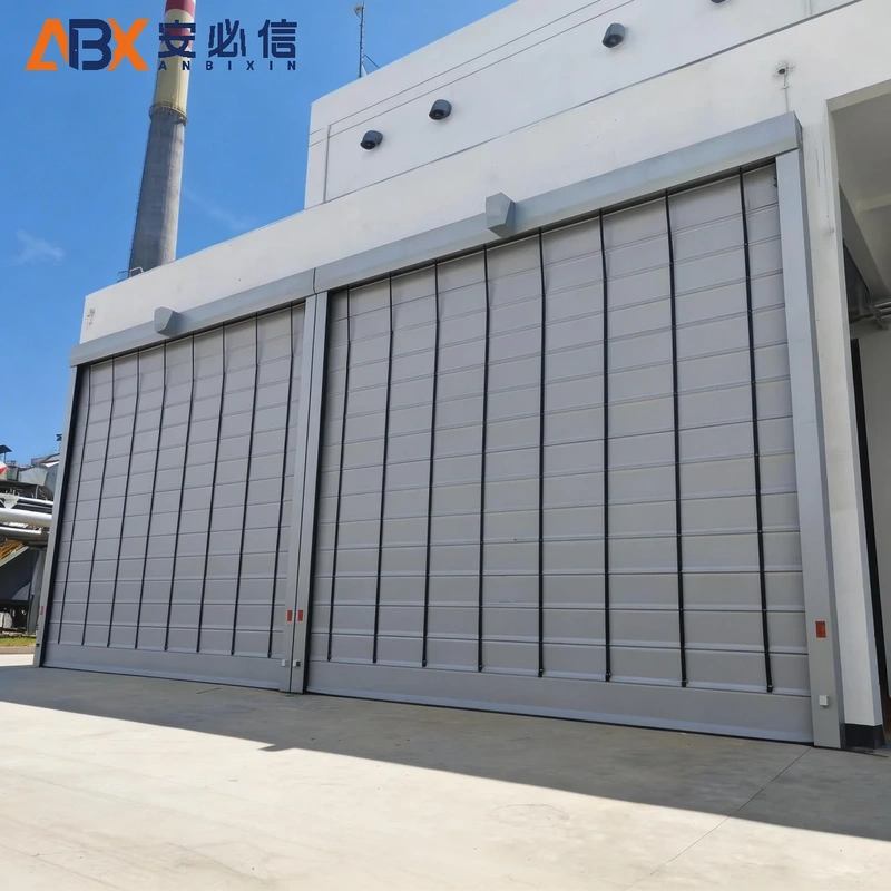 六安市软帘堆积门